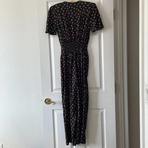 Darian Petite Vintage Fruit Jumpsuit Size 6 - Picture 6 of 9